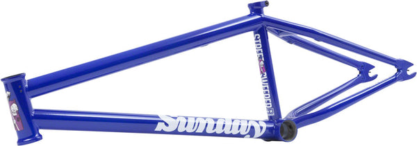 Sunday Street Sweeper BMX Frame - 20.5" TT Gloss Metallic Blue