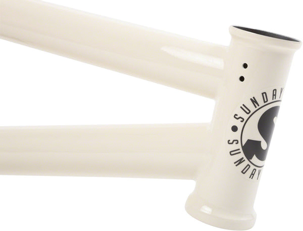 Sunday Park Ranger BMX Frame - 19.75" TT Gloss Classic White