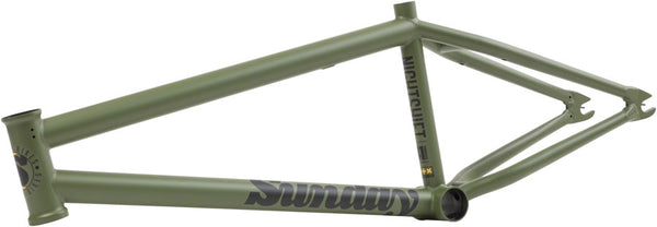 Sunday Nightshift BMX Frame - 20.75" TT Matte Army Green