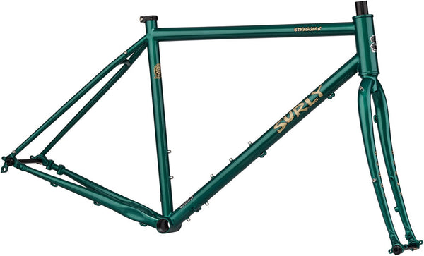 Surly Straggler Frameset - 700c Steel Subtropic Algae 58cm