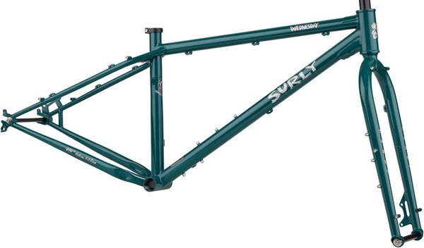 Surly Wednesday Fat Bike Frameset - 26" Steel OG Algae X-Large