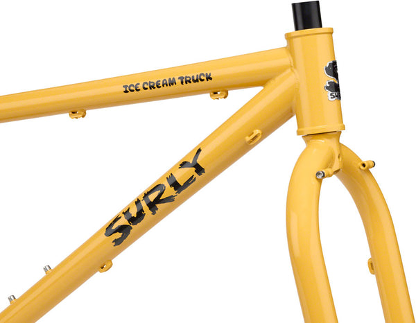 Surly Ice Cream Truck Fat Bike Frameset - 26" Steel Warm Cheese Large