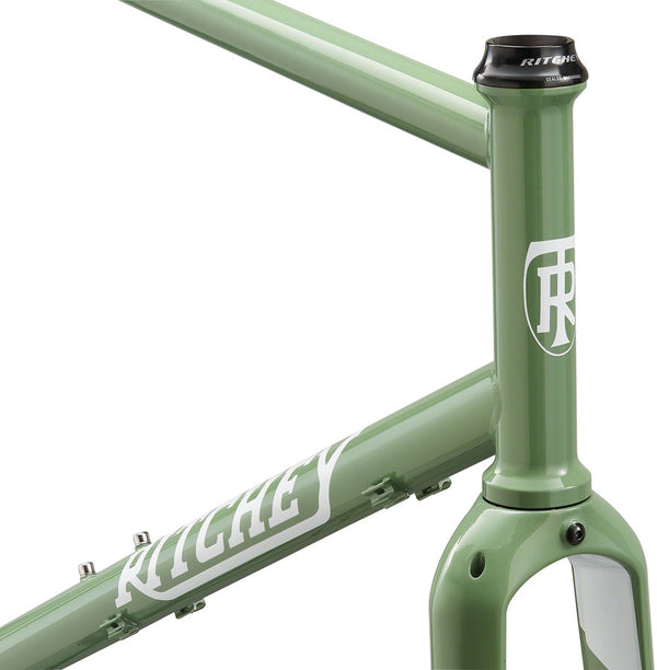 Ritchey Outback Frameset - 700c/650b Steel Winter Sage X-Large