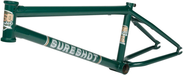 BSD Sureshot BMX Frame - 20.7" TT Green