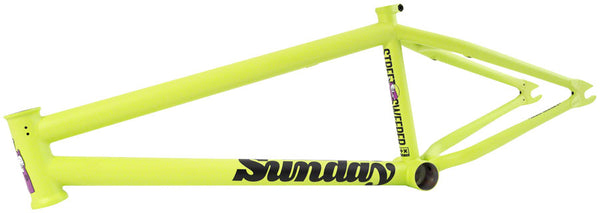 Sunday Street Sweeper BMX Frame - 20.5" TT Kiwi