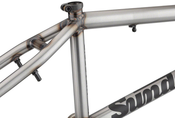 Sunday Discovery BMX Frame - 21" TT Matte Raw