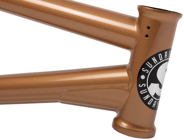 Sunday Silvawave BMX Frame - 21" TT Amber