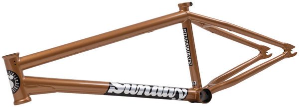 Sunday Silvawave BMX Frame - 21" TT Amber