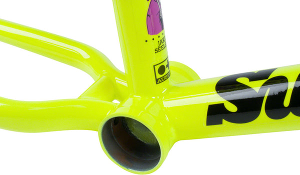 Sunday Street Sweeper BMX Frame - 20.5" TT Flourescent Yellow