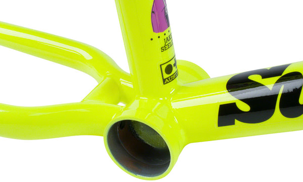 Sunday Street Sweeper BMX Frame - 20.5" TT Flourescent Yellow