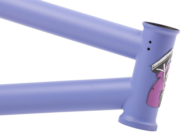 Sunday Street Sweeper BMX Frame - 21" TT Blue/Lavender