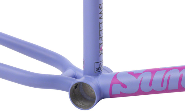 Sunday Street Sweeper BMX Frame - 21" TT Blue/Lavender