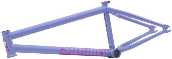 Sunday Street Sweeper BMX Frame - 20.75" TT Blue/Lavender