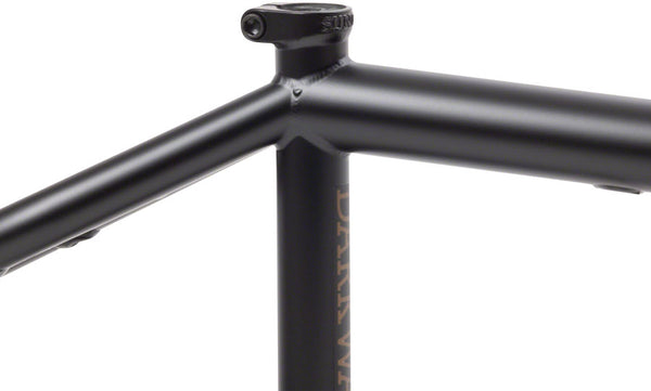 Sunday Darkwave BMX Frame - 20.75" TT Matte Black