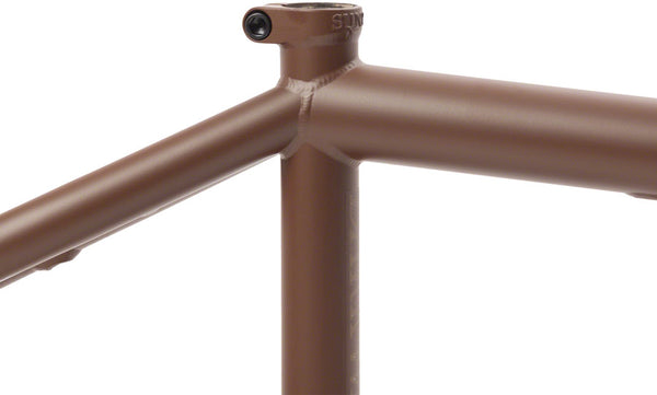 Sunday Darkwave BMX Frame - 20.75" TT Matte Dark Brown