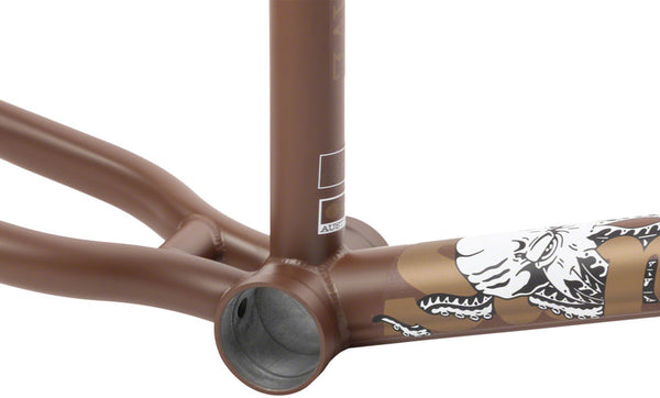 Sunday Darkwave BMX Frame - 20.75" TT Matte Dark Brown