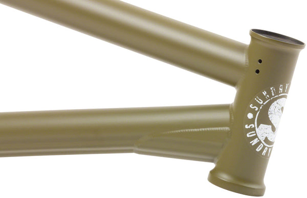 Sunday Wavelength BMX Frame - 20.75" TT Army Green