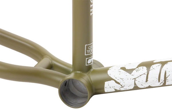 Sunday Wavelength BMX Frame - 20.75" TT Army Green