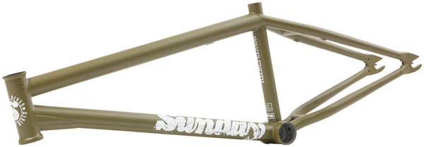 Sunday Wavelength BMX Frame - 20.75" TT Army Green