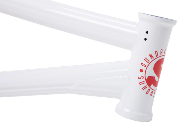 Sunday Soundwave V3 BMX Frame - 20.5" TT Gloss White