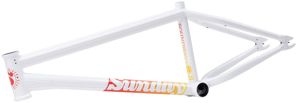 Sunday Soundwave V3 BMX Frame - 20.5" TT Gloss White