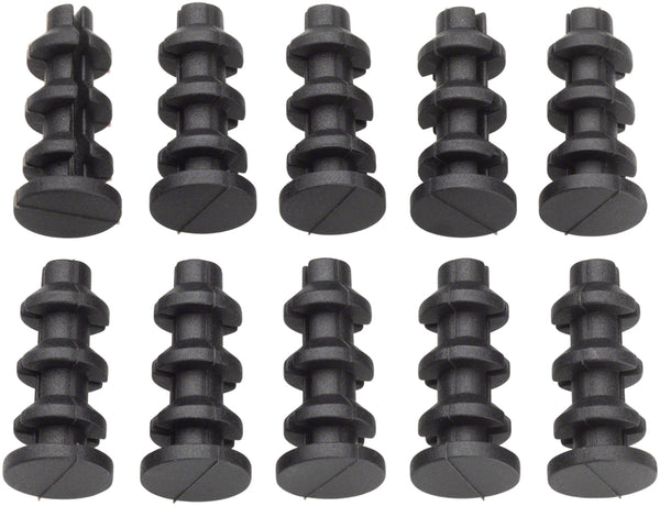 Jagwire Frame Plug Refill Bag - Closed Type 6.0-6.3mm Round Frame Port Bag/10 Plugs