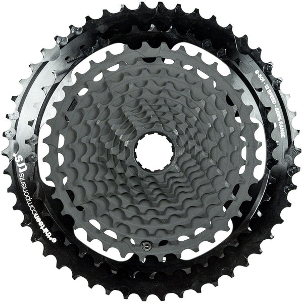 e*thirteen TRS Plus Cassette - 12 Speed 9-46t Black For XD Driver Body