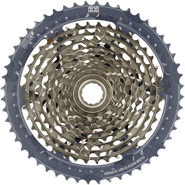 e*thirteen Helix Race Cassette - 12-Speed 13-52t Gray