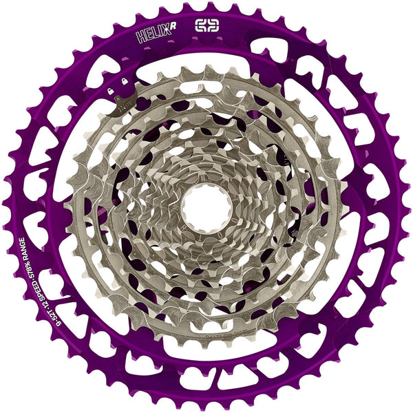 e*thirteen Helix Race Cassette - 12-Speed 9-52t Eggplant