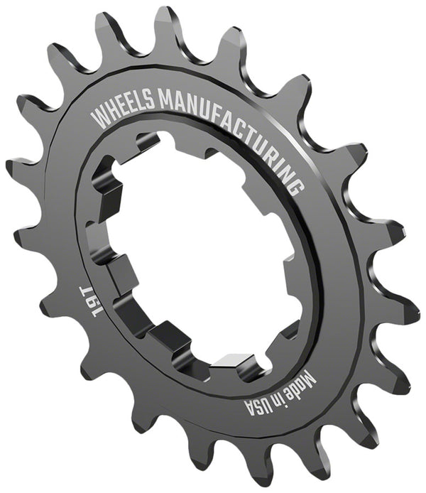 Wheels Manufacturing SOLO-SPEED Cog - 19t Fits SOLO-SPLINE SOLO-XD kits BLK
