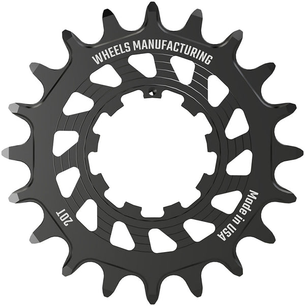Wheels Manufacturing SOLO HG Cog - 20t Fits SOLO-HG Kits Black