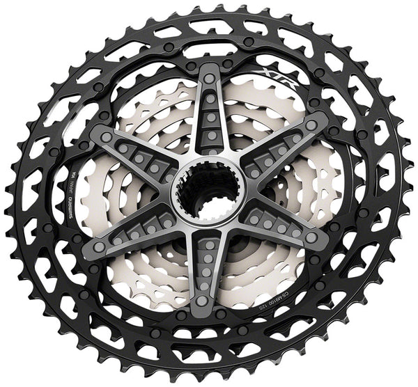 Shimano CS-M9101-12 Cassette - 12-Speed 10-51t Black/Gray Micro Spline