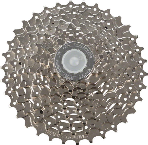 Shimano Alivio CS-HG400 Cassette - 9 Speed 11-34t Silver Nickel Plated