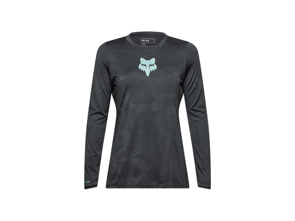 Fox Racing 25 Ranger Long Sleeve Women Small Black Jersey