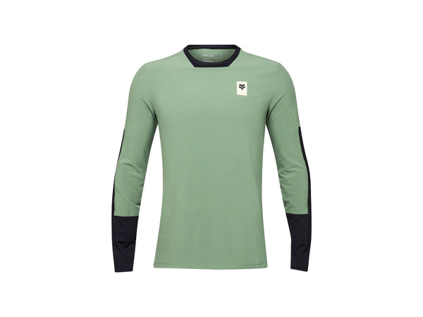 Fox Racing 24 Defend Thermal Small Green Jersey