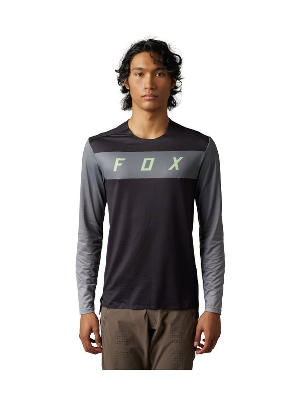 Fox Racing Flexair Arcadia LS XX-Large Black/Grey Jersey