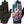 Dakine Syncline Gel Gloves - Black/Tropical Full Finger Womens