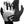 G-Form Tempo Gloves - White/Black  Large