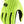 100% Geomatic Gloves - Flourescent Yellow Full Finger Mens Medium