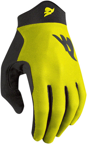 Bluegrass Union Gloves - Fluorescent Yellow Full Finger Medium