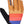 Salsa Team Polytone Handup Gloves - Goldenrod Black w/ Stripes Large