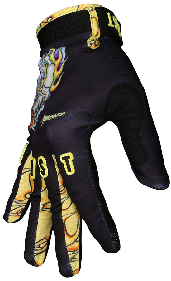 Fist Handwear Mike Metzger Flaming Plug Glove - Multi-Color Full Finger 2X-Small