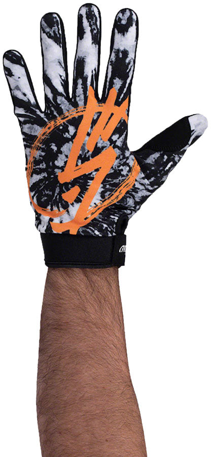 The Shadow Conspiracy Conspire Gloves - Tangerine Tye Die Full Finger Small