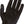 Fox Racing Ranger Gel Mens Full Finger Glove: Black/Charcoal SM