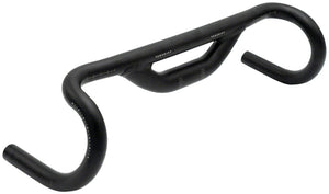 Redshift Sports Top Shelf Low Flare Road Drop Handlebar - Aluminum 31.8mm 44cm 50mm Rise BLK