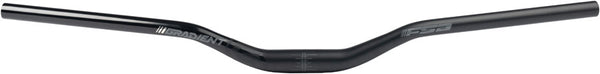 Full Speed Ahead Gradient Alloy Riser Handlebar - Aluminum 31.8mm Clamp 40mm Rise 800mm BLK
