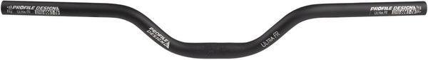Profile Design Ultra FR Handlebar 25.4mm Bar Clamp 60mm Rise 650mm Wide BLK