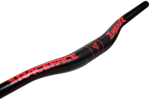 RaceFace Turbine R Riser Handlebar: 35 x 800mm 20mm Rise Red