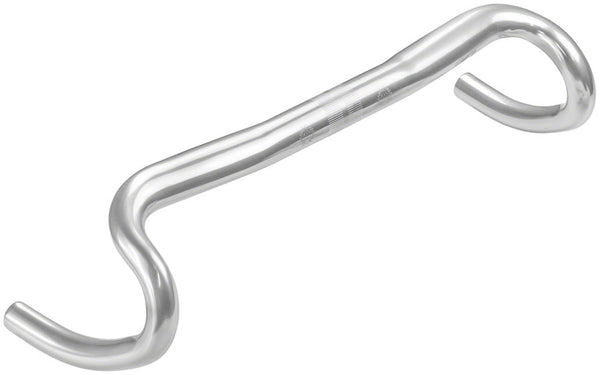 Velo Orange Nouveau Randonneur Handlebar - 31.8 5 Degree Sweep 85mm reach 128mm Drop 42cm Silver