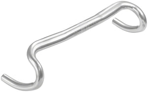 Velo Orange Nouveau Randonneur Handlebar - 31.8 5 Degree Sweep 85mm reach 128mm Drop 46cm Silver